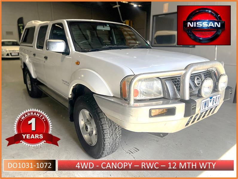 2006 NISSAN NAVARA D22 S2 ST-R MANUAL UTILITY