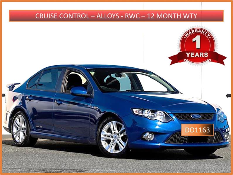 2010 FORD FALCON FG XR6 SPORTS AUTOMATIC SEDAN