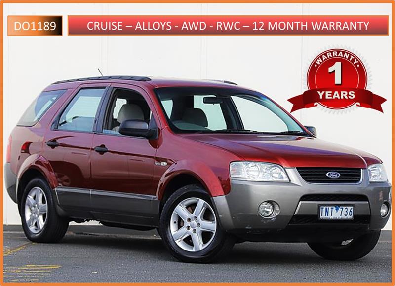 2004 FORD TERRITORY SX TS SPORTS AUTOMATIC WAGON