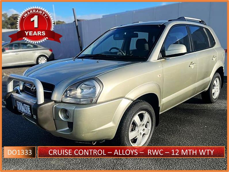 2005 HYUNDAI TUCSON JM CITY SPORTS AUTOMATIC WAGON