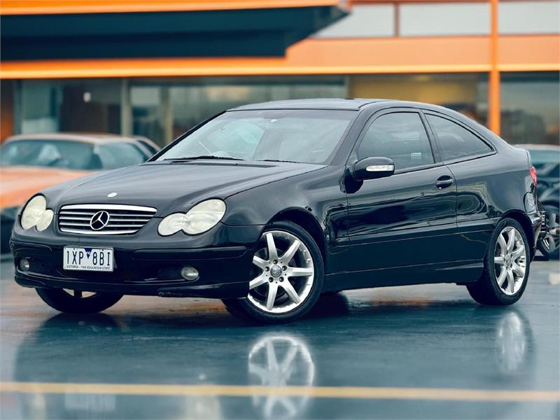 2001 MERCEDES-BENZ C-CLASS CL203 C200 KOMPRESSOR SPORTS AUTOMATIC COUPE