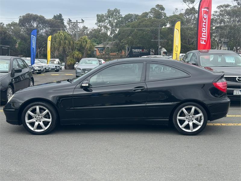 2001 MERCEDES-BENZ C-CLASS CL203 C200 KOMPRESSOR SPORTS AUTOMATIC COUPE