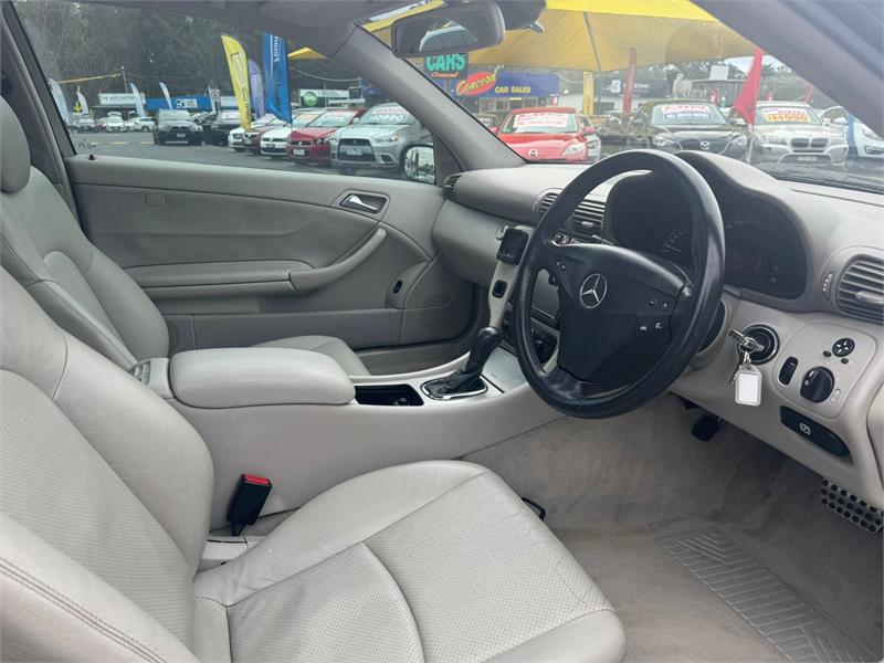 2001 MERCEDES-BENZ C-CLASS CL203 C200 KOMPRESSOR SPORTS AUTOMATIC COUPE