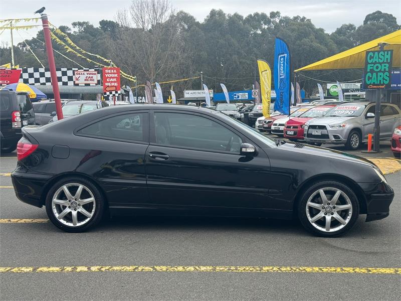 2001 MERCEDES-BENZ C-CLASS CL203 C200 KOMPRESSOR SPORTS AUTOMATIC COUPE