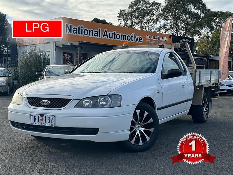 2005 FORD FALCON UTE BA MK II XL SPORTS AUTOMATIC CAB CHASSIS