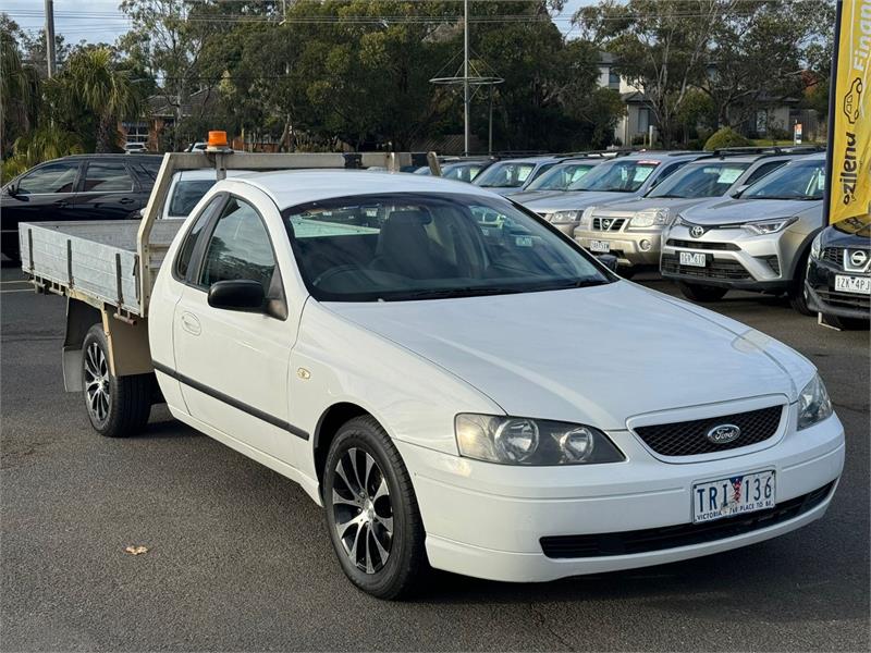 2005 FORD FALCON UTE BA MK II XL SPORTS AUTOMATIC CAB CHASSIS