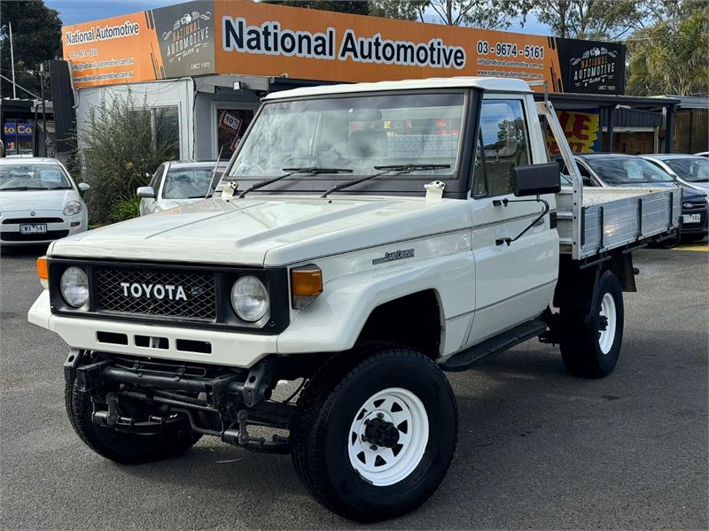 1987 TOYOTA LANDCRUISER FJ75RP MANUAL CAB CHASSIS