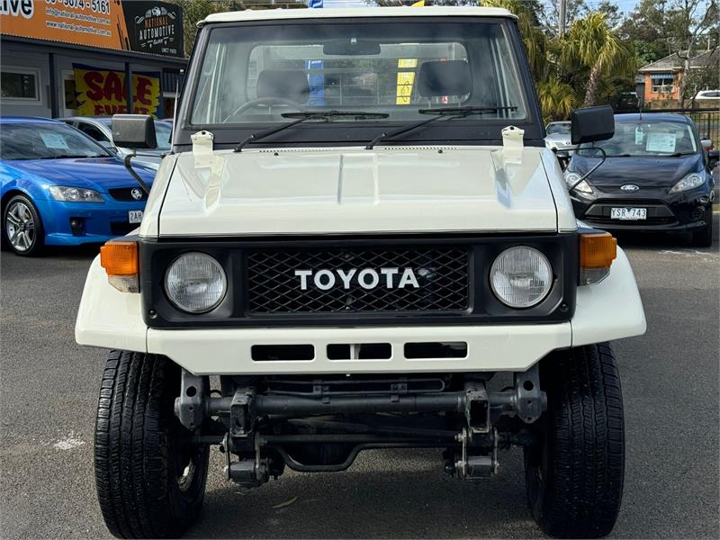 1987 TOYOTA LANDCRUISER FJ75RP MANUAL CAB CHASSIS
