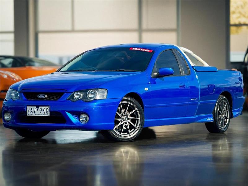 2006 FORD FALCON UTE BF XR6 MANUAL UTILITY