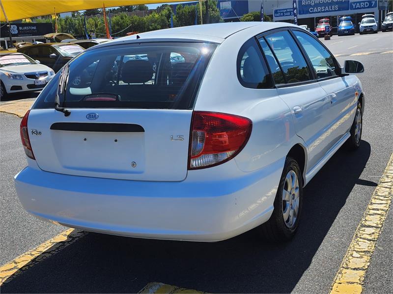 2003 KIA RIO BC 4 SP AUTOMATIC 5D HATCHBACK