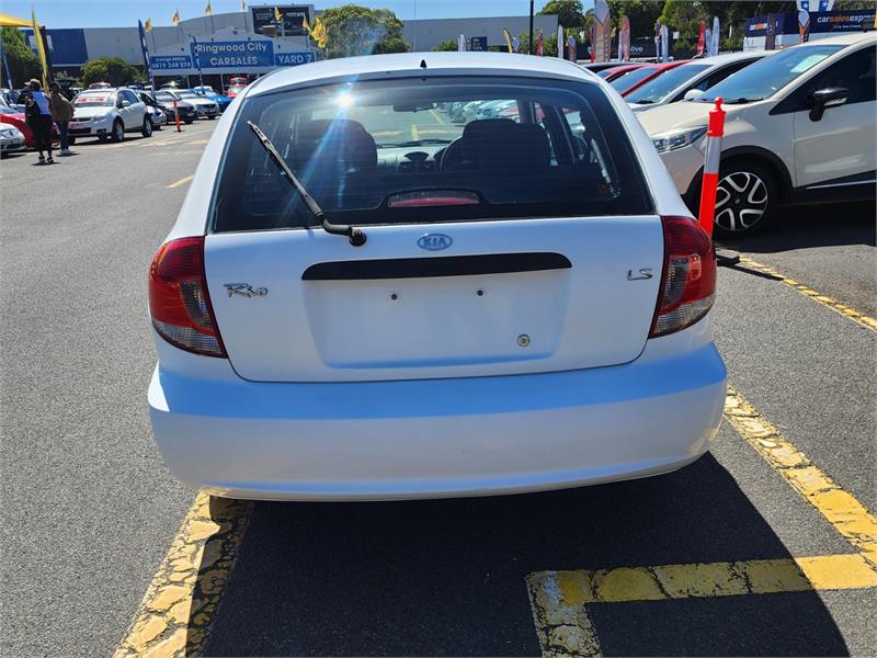 2003 KIA RIO BC 4 SP AUTOMATIC 5D HATCHBACK