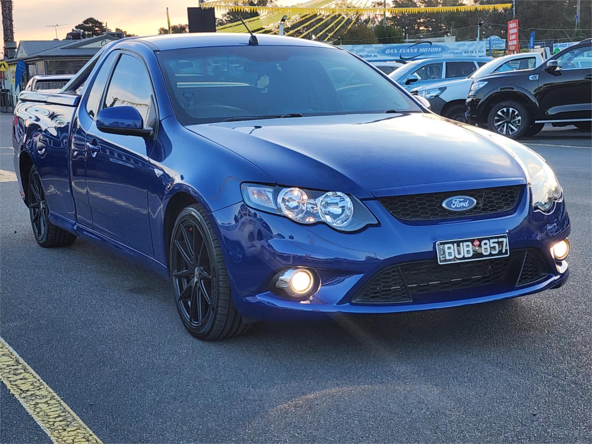 2009 FORD FALCON UTE FG XR6 SPORTS AUTOMATIC UTILITY