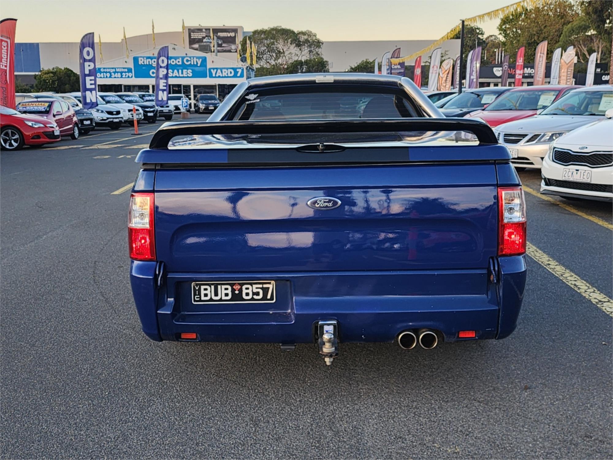 2009 FORD FALCON UTE FG XR6 SPORTS AUTOMATIC UTILITY