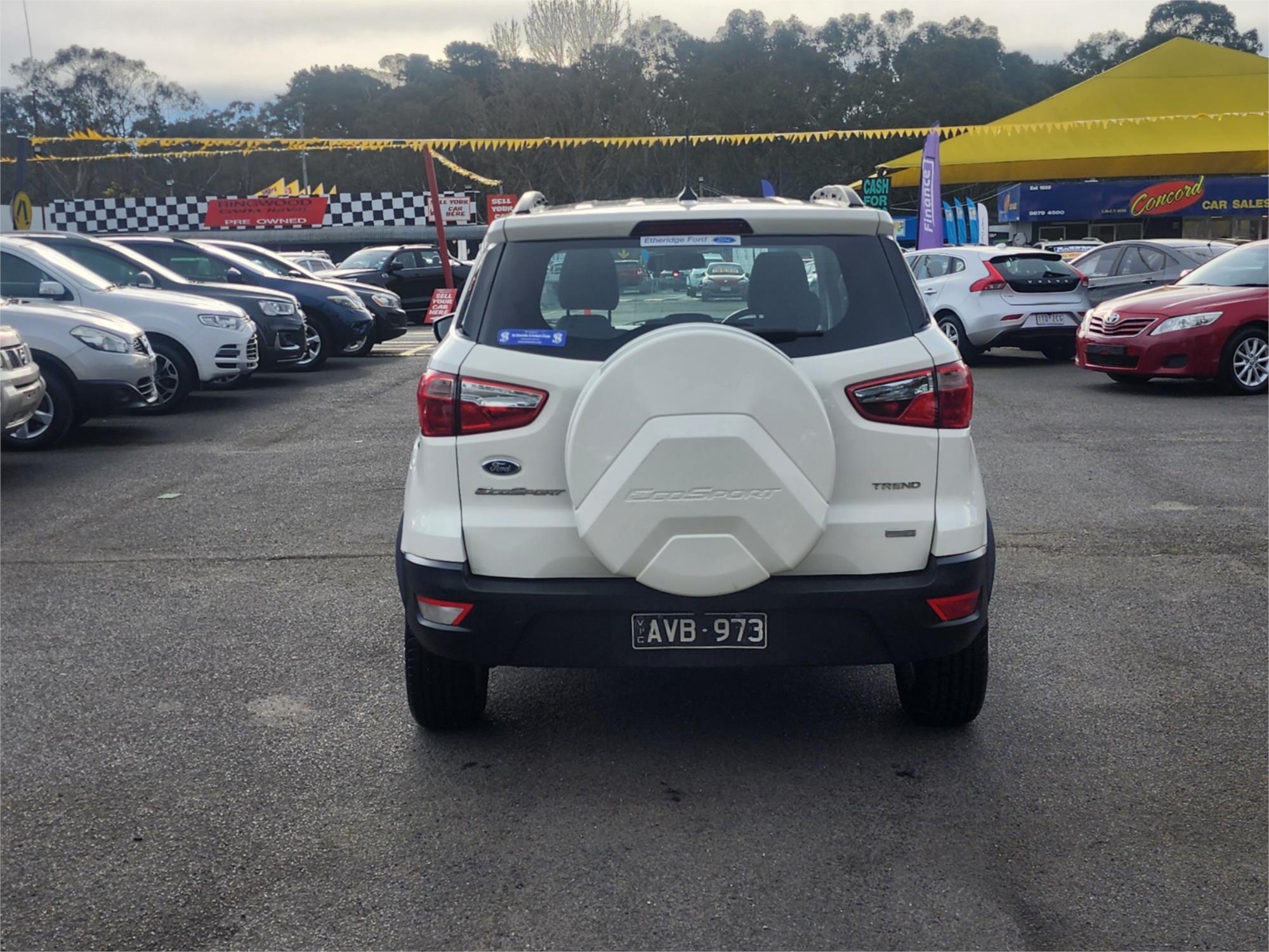 2018 FORD ECOSPORT BL MY18 TREND 6 SP AUTOMATIC 4D WAGON