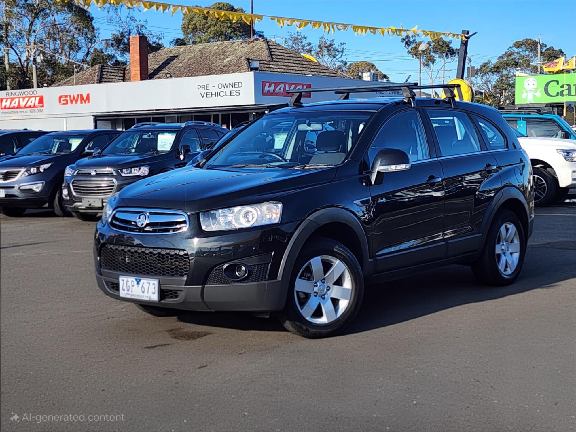 2012 HOLDEN CAPTIVA CG SERIES II 7 SPORTS AUTOMATIC WAGON