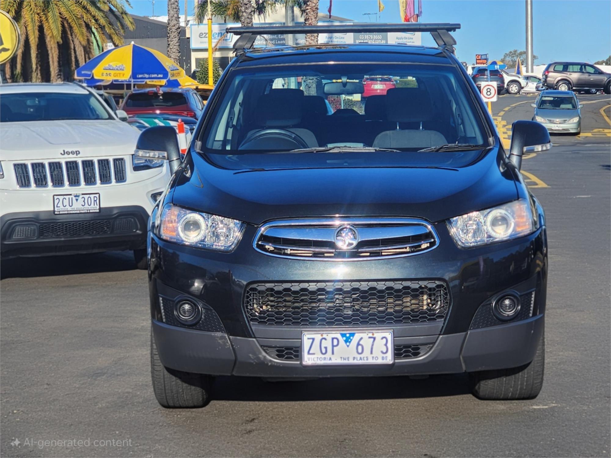 2012 HOLDEN CAPTIVA CG SERIES II 7 SPORTS AUTOMATIC WAGON