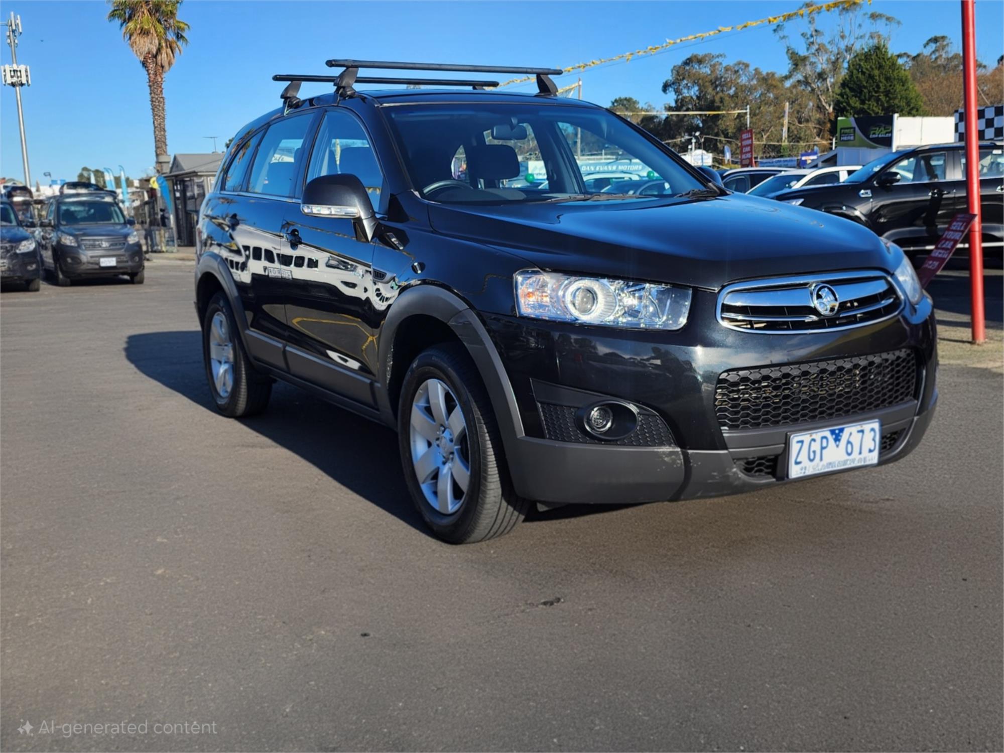 2012 HOLDEN CAPTIVA CG SERIES II 7 SPORTS AUTOMATIC WAGON