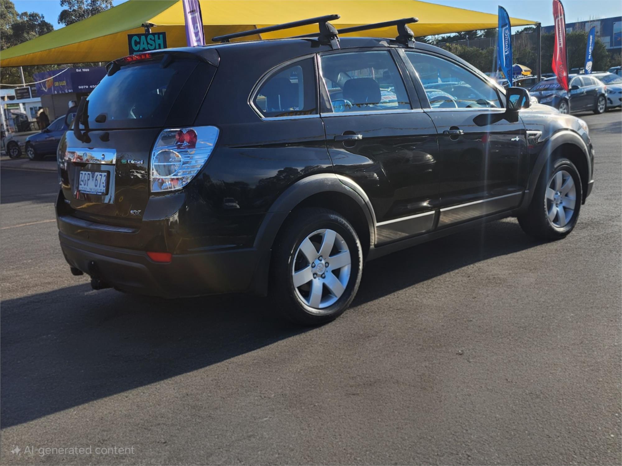 2012 HOLDEN CAPTIVA CG SERIES II 7 SPORTS AUTOMATIC WAGON