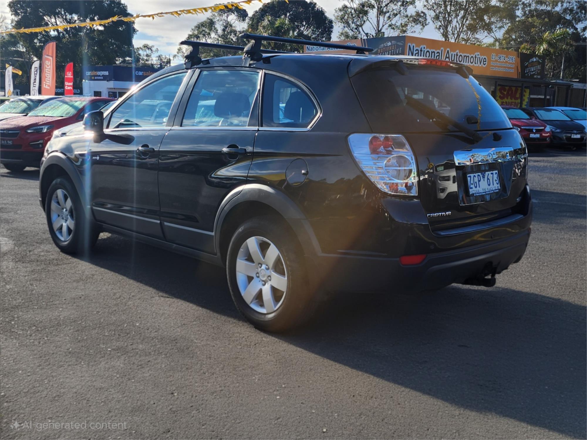 2012 HOLDEN CAPTIVA CG SERIES II 7 SPORTS AUTOMATIC WAGON