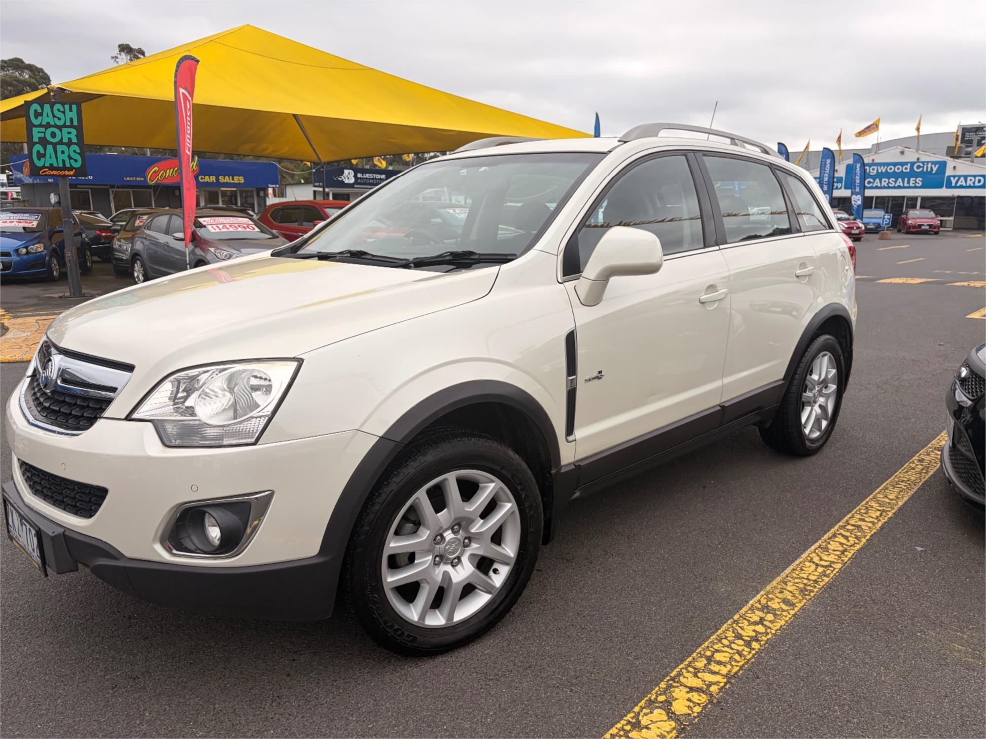 2012 HOLDEN CAPTIVA CG SERIES II 5 (FWD) 6 SP AUTOMATIC 4D WAGON