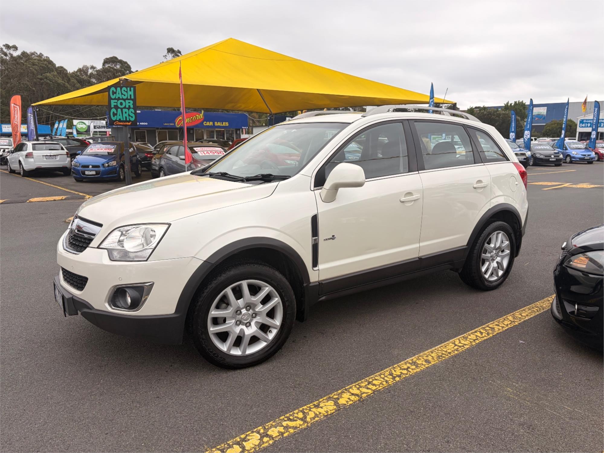 2012 HOLDEN CAPTIVA CG SERIES II 5 (FWD) 6 SP AUTOMATIC 4D WAGON