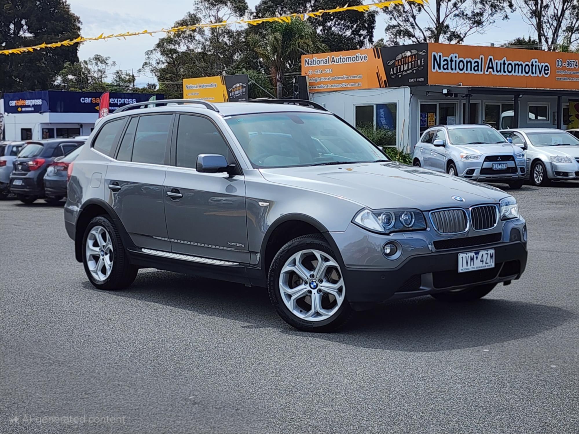 2008 BMW X3 E83 MY09 xDRIVE 30d LIFESTYLE 6 SP AUTOMATIC STEPTRONIC 4D WAGON