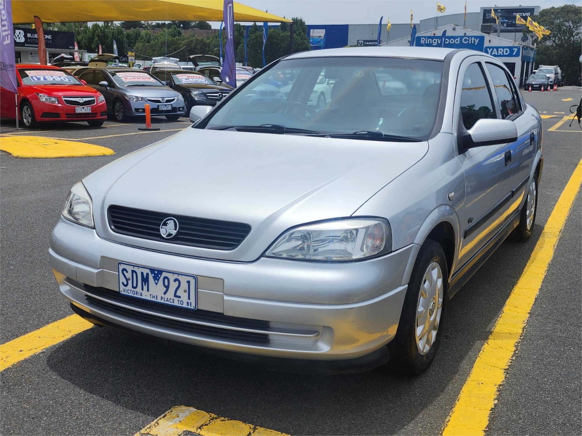 2002 HOLDEN ASTRA TS EQUIPE 4 SP AUTOMATIC 4D SEDAN