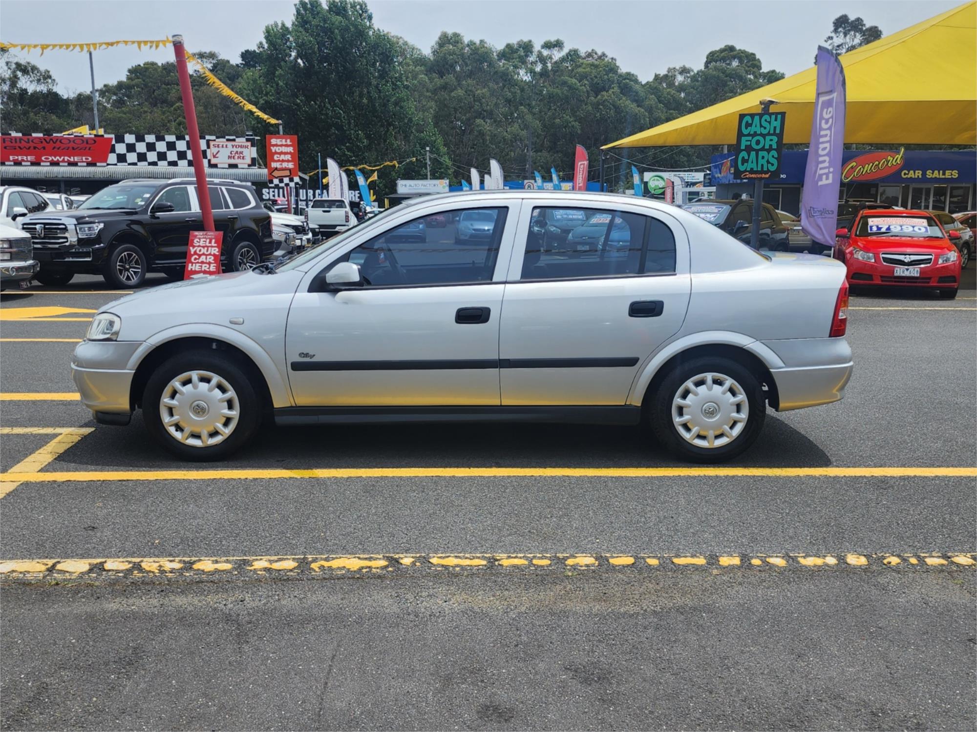 2002 HOLDEN ASTRA TS EQUIPE 4 SP AUTOMATIC 4D SEDAN