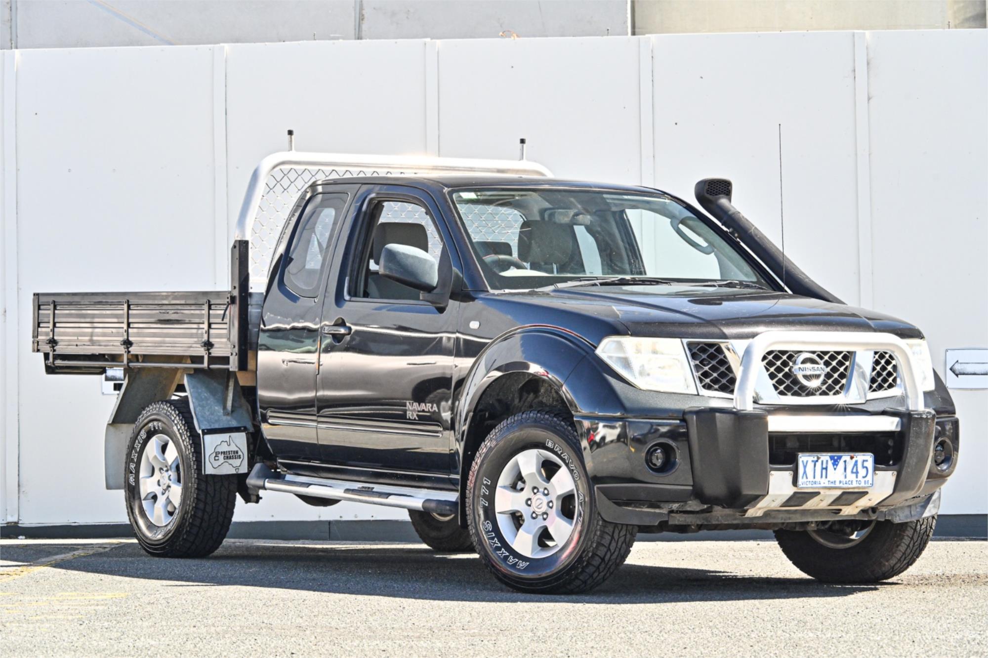 2009 NISSAN NAVARA D40 RX (4x4) 5 SP AUTOMATIC KING C/CHAS