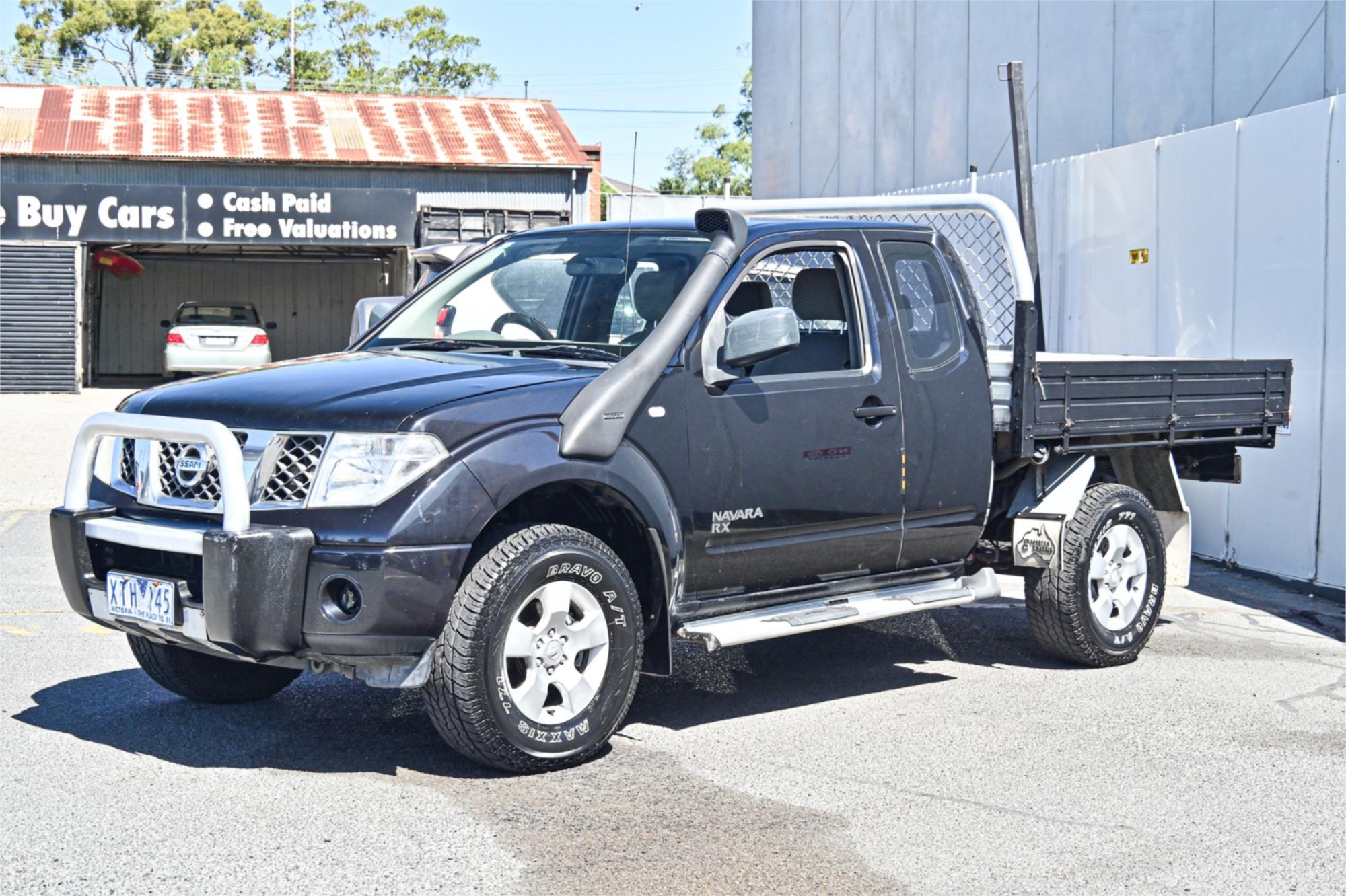 2009 NISSAN NAVARA D40 RX (4x4) 5 SP AUTOMATIC KING C/CHAS