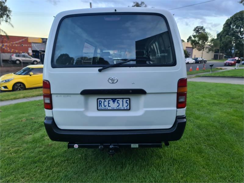 2001 TOYOTA HIACE RZH103R MANUAL VAN