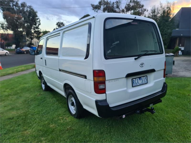2001 TOYOTA HIACE RZH103R MANUAL VAN