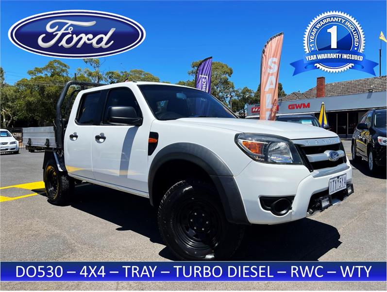 2009 FORD RANGER PJ XL MANUAL CAB CHASSIS
