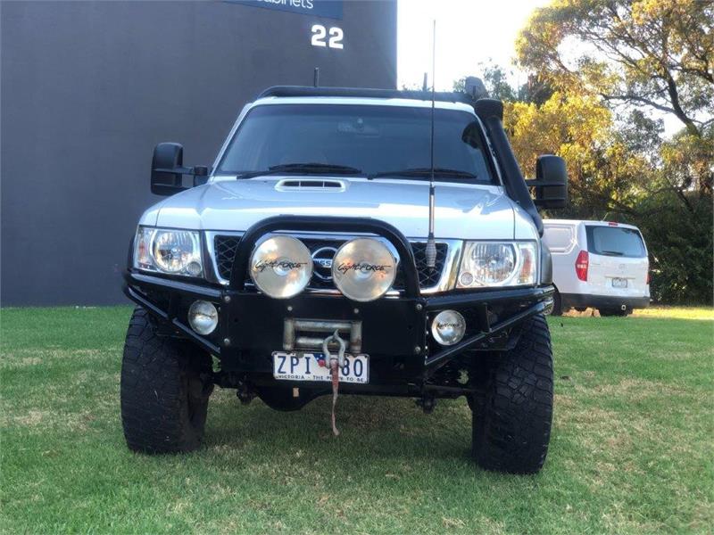 2010 NISSAN PATROL GU 6 ST 4X4 MANUAL CAB CHASSIS