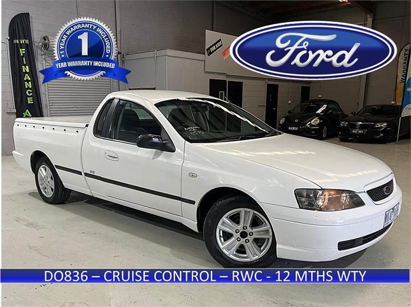 2005 FORD FALCON UTE BA MK II XL AUTOMATIC UTILITY