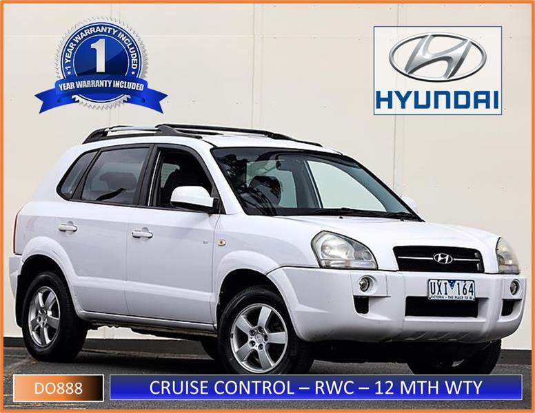 2007 HYUNDAI TUCSON JM CITY SPORTS AUTOMATIC WAGON
