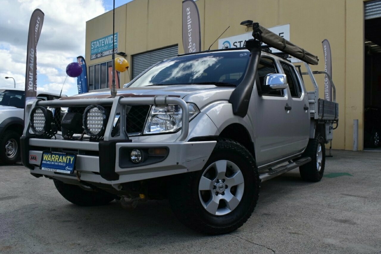 2009 NISSAN NAVARA D40 ST-X (4X4) 6 SP MANUAL 4D DUAL CAB PICK-UP