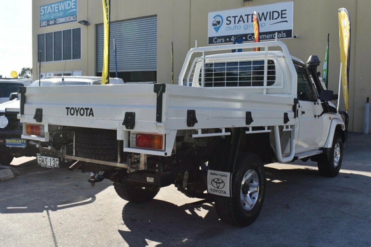 2009 TOYOTA LANDCRUISER VDJ79R GXL (4X4) 5 SP MANUAL 2D CAB CHASSIS