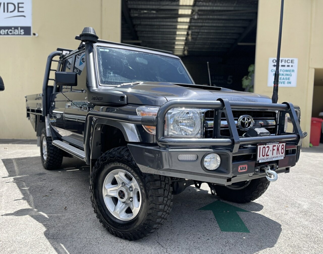 2022 TOYOTA LANDCRUISER 70 SERIES VDJ79R GXL 5 SP MANUAL 4D DOUBLE CAB CHASSIS