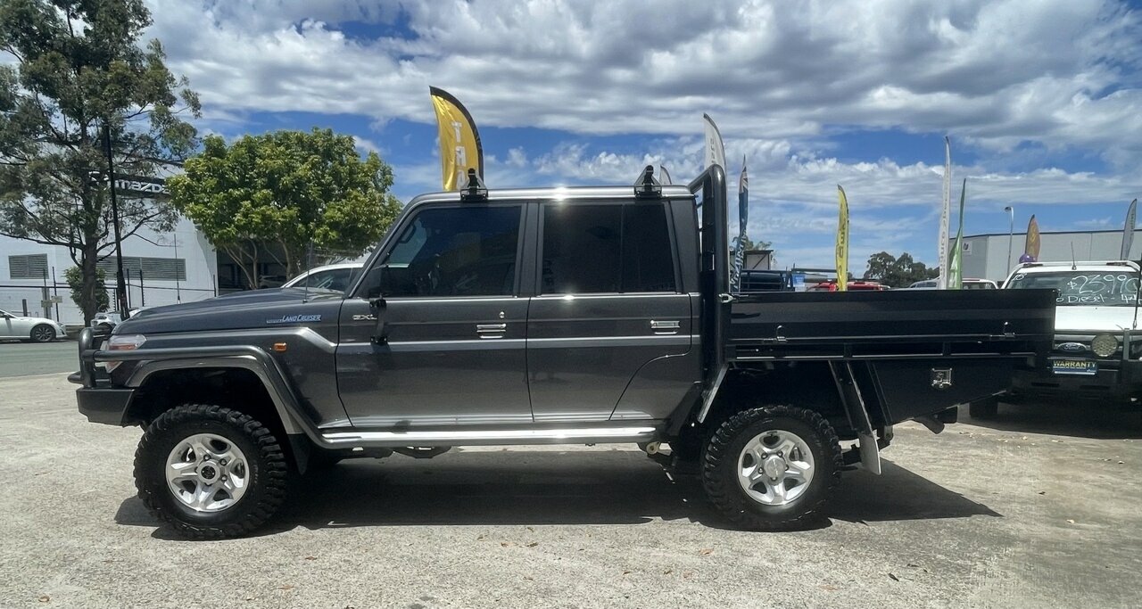 2022 TOYOTA LANDCRUISER 70 SERIES VDJ79R GXL 5 SP MANUAL 4D DOUBLE CAB CHASSIS