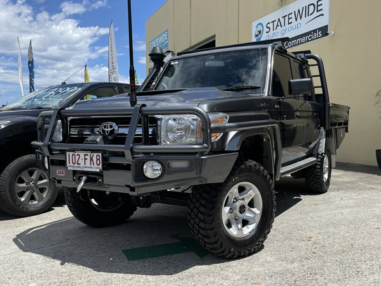 2022 TOYOTA LANDCRUISER 70 SERIES VDJ79R GXL 5 SP MANUAL 4D DOUBLE CAB CHASSIS