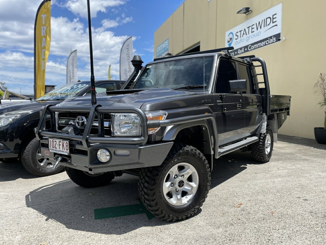 2022 TOYOTA LANDCRUISER 70 SERIES VDJ79R GXL 5 SP MANUAL 4D DOUBLE CAB CHASSIS