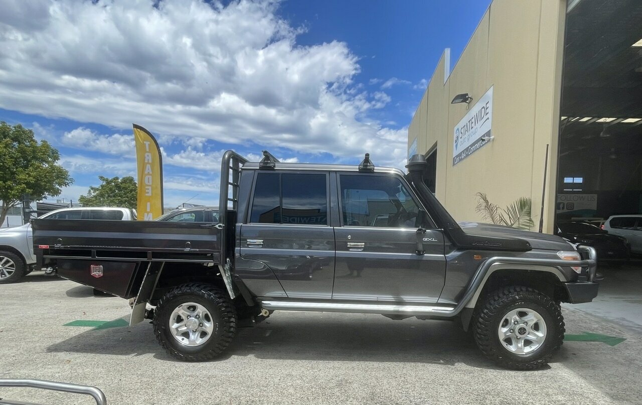 2022 TOYOTA LANDCRUISER 70 SERIES VDJ79R GXL 5 SP MANUAL 4D DOUBLE CAB CHASSIS