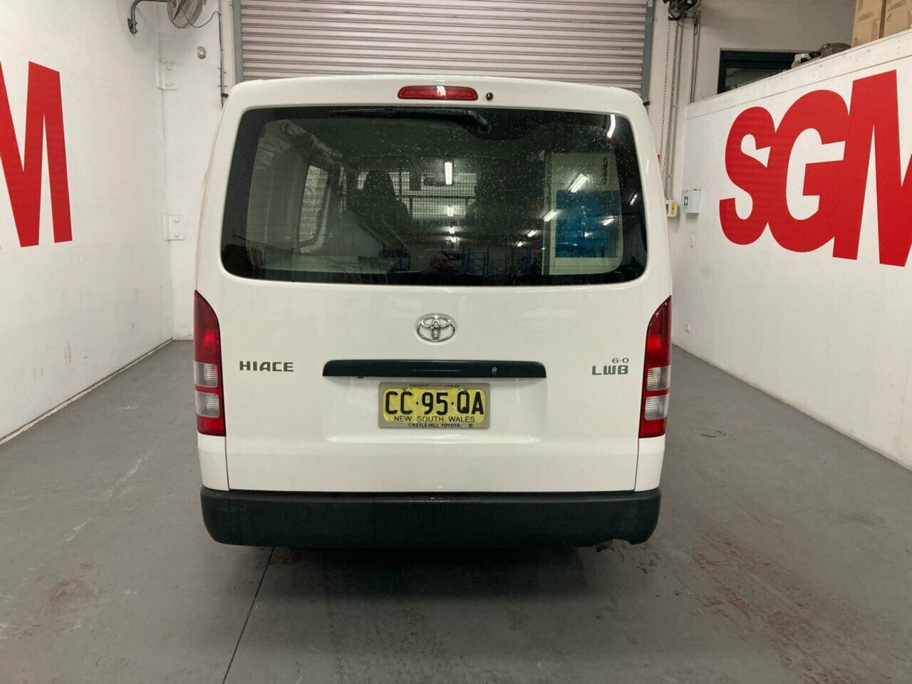 2015 TOYOTA HIACE KDH201R LWB 4DR AUTO 4SP 3.0DT VAN