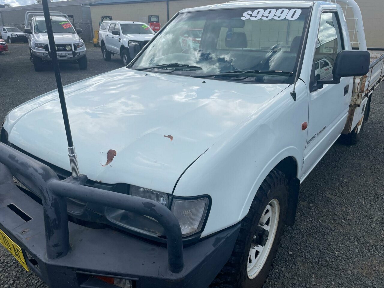 1999 HOLDEN RODEO DELUXE 2DR MAN 5SP 4X4 2.8DT CAB CHASSIS