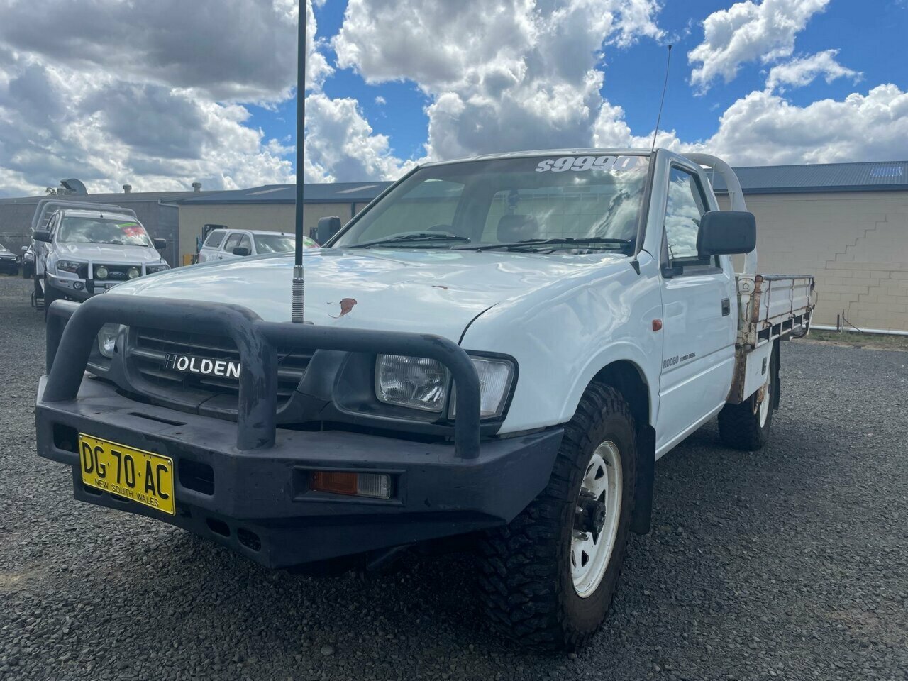 1999 HOLDEN RODEO DELUXE 2DR MAN 5SP 4X4 2.8DT CAB CHASSIS
