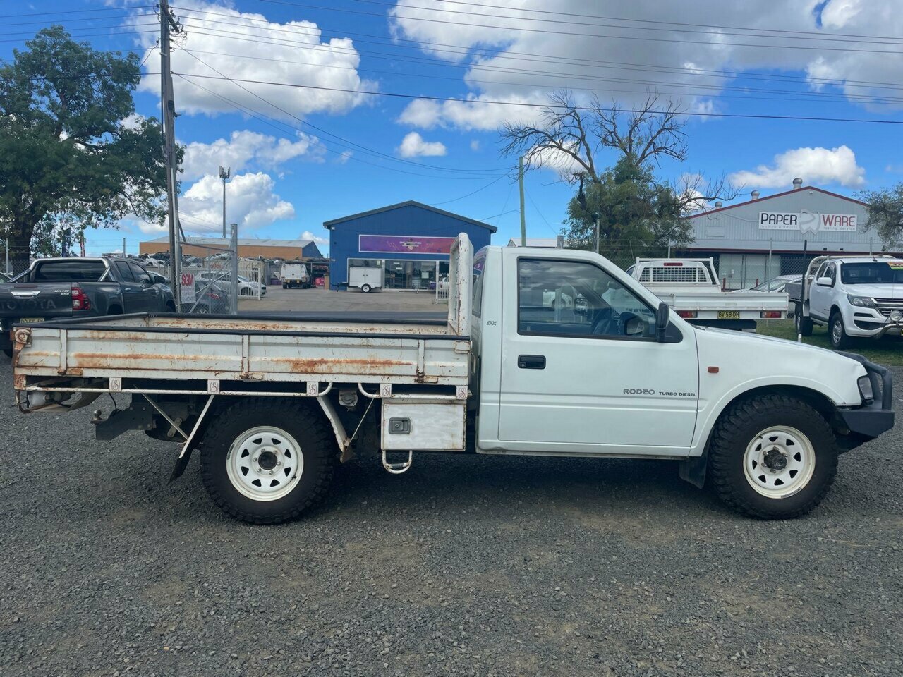 1999 HOLDEN RODEO DELUXE 2DR MAN 5SP 4X4 2.8DT CAB CHASSIS