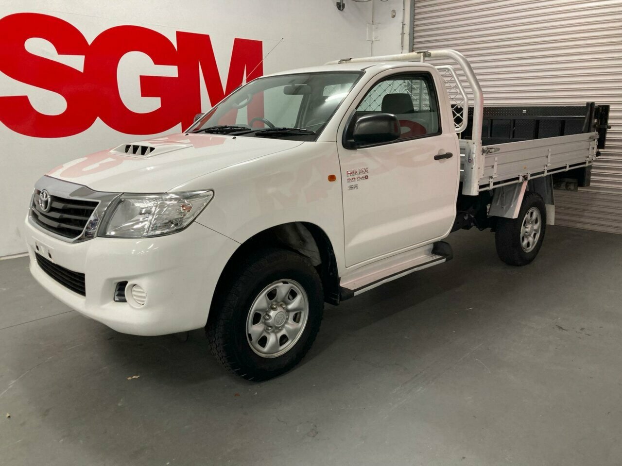 2013 TOYOTA HILUX KUN26R SR 2DR 4X4 3.0DT 4SP AUTOMATIC CAB CHASSIS