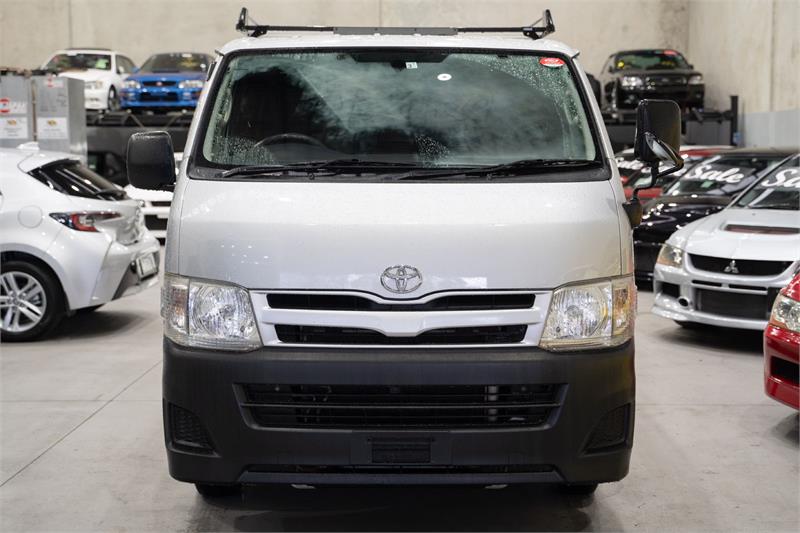 2013 TOYOTA HIACE KDH201R MY12 UPGRADE LWB 4 SP AUTOMATIC 4D VAN