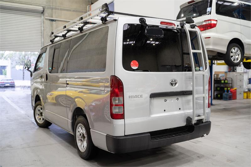 2013 TOYOTA HIACE KDH201R MY12 UPGRADE LWB 4 SP AUTOMATIC 4D VAN